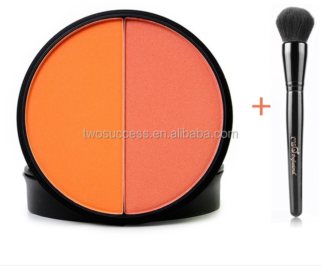 Bicolors blush and blush brush