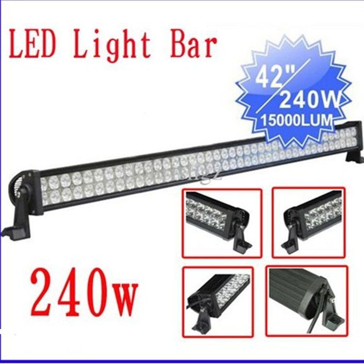 Car Led Work Light Bar Wholesale Factory 72 Watt 4x4 Curved Cree Led