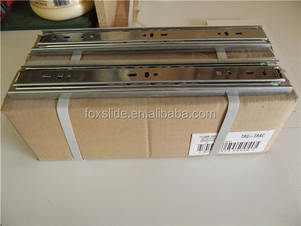 High End 3 Fold 200mm 450mm Telescopic Metal Ball Bearing Drawer