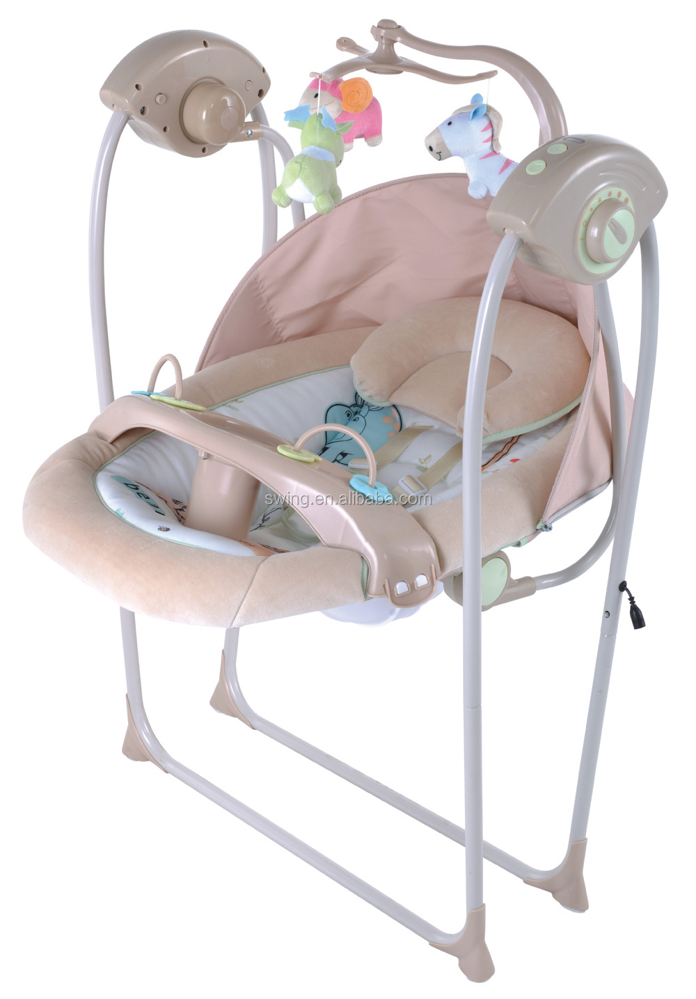 Babybed swing/elektrische babybett/columpios pará bebes, plastic ...