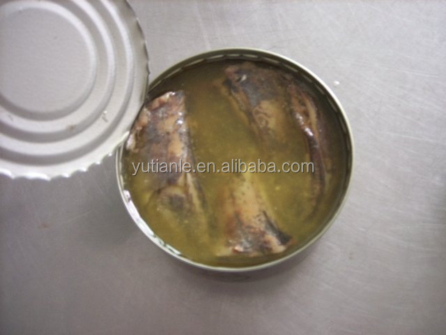 High Quality 155g HALAL Certificate Canned Sardine In Oil
