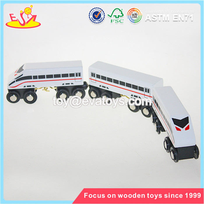 Wooden high best sale speed train