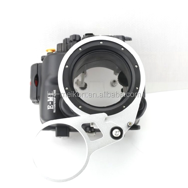 プロの防水カメラハウジングmeikon40m/130ft用fujifilmx-t118〜55ミリメートル仕入れ・メーカー・工場