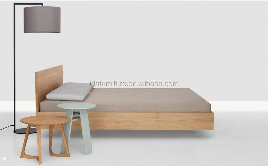 アメリカの木製ベッドホテルプロジェクト家具ベッド仕入れ・メーカー・工場