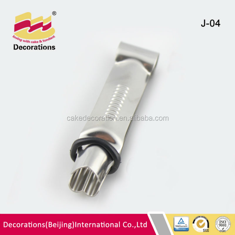 High quality different types fondant cake decorating crimper