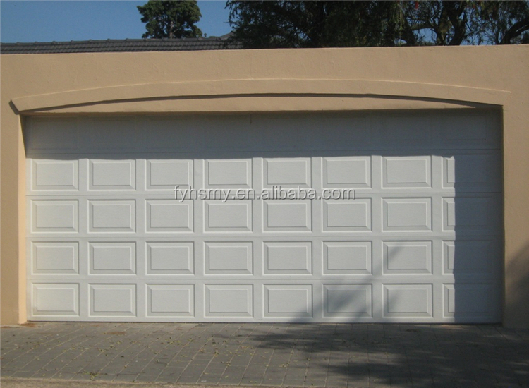 Overhead Used Sectional Panel Garage Door Solid Wood Garage Door