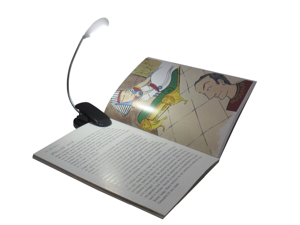 充電式読書ランプ用ベッド-ポータブルブックライト- 4 led電球のつや消しカバー- 2設定-軽量クリップ上ランプ-仕入れ・メーカー・工場