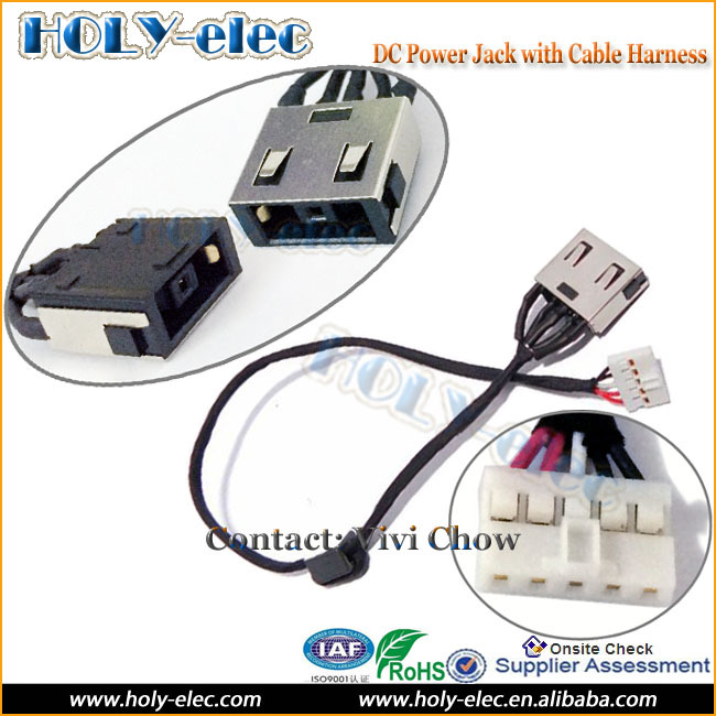 DC POWER JACK HARNESS PLUG IN CABLE for LENOVO ideapad G50 G50-70 G50-80 85 90