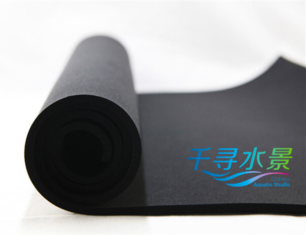 Base rubber mat for aquarium