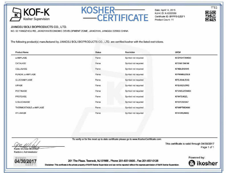 Kosher Certificate_BYPF0-EZEF1_valid until Apr
