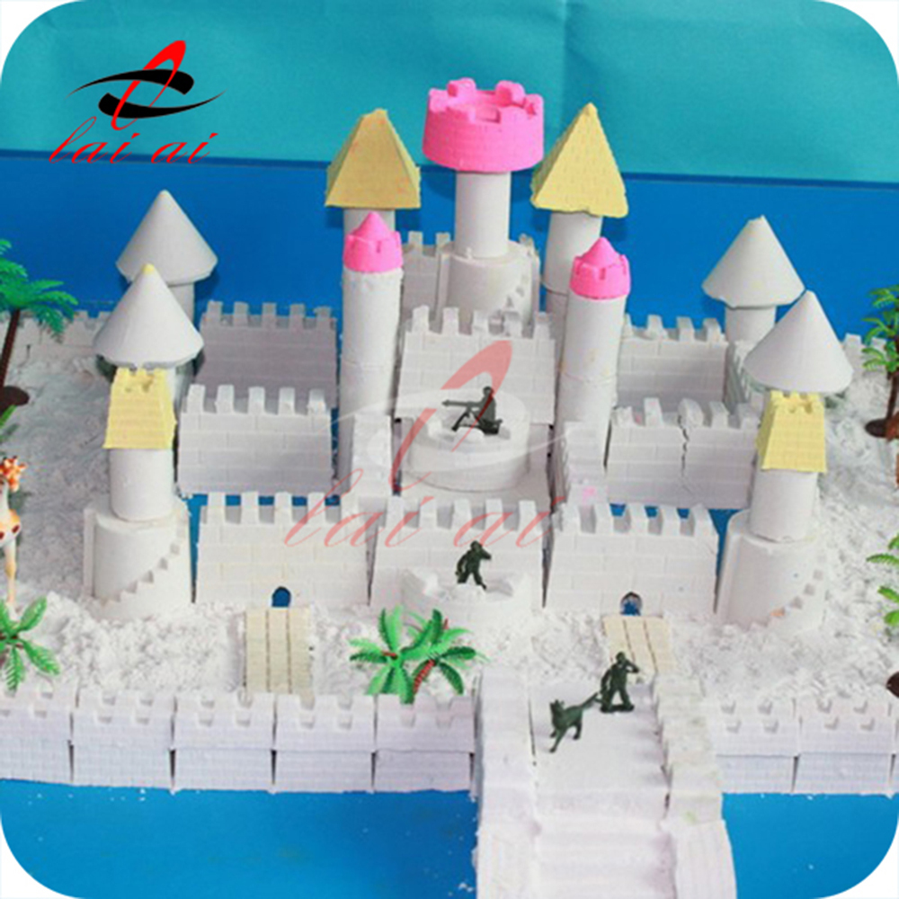 魔法の砂を再生する2014年キネティックおもちゃの建物砂のための子供問屋・仕入れ・卸・卸売り