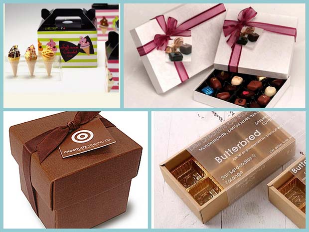2014 Custom made new design wholesale chocolate bar box