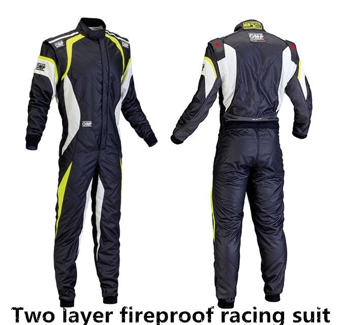 fia2014年を最新の2層の防火スーツやワンピースカーレーシングオートバイのスーツ男性用仕入れ・メーカー・工場