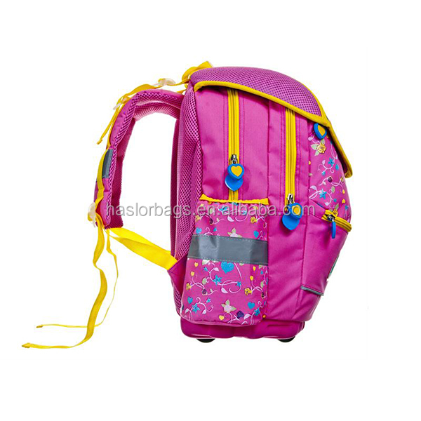 2015new design fashion 3D hard-shell school bag for girls