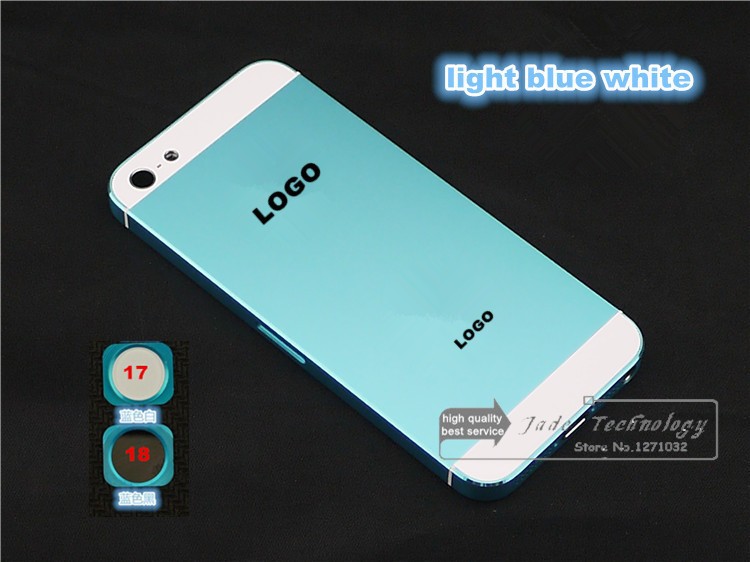 jade iphone 5 cover light blue white