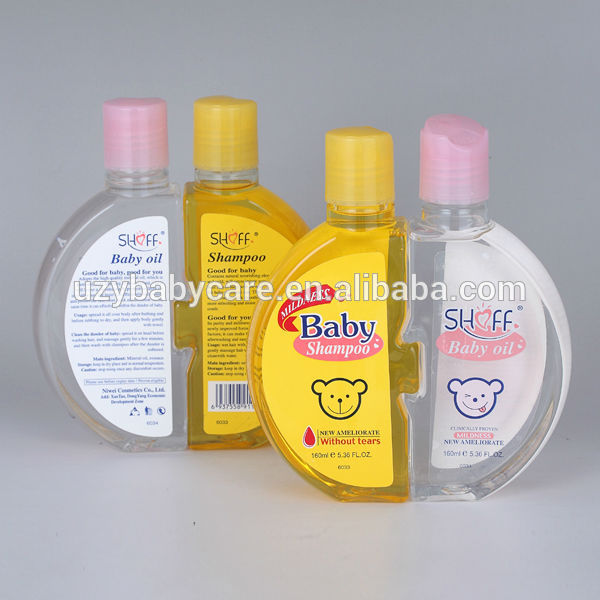 Hot-selling Gentle baby shampoo and baby oil sets