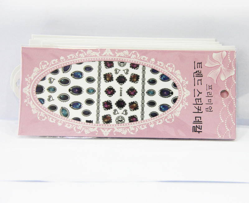 自己粘着性2015熱い販売の人気のフローラルネイルアートネイルステッカーステッカーホームdiy 問屋・仕入れ・卸・卸売り