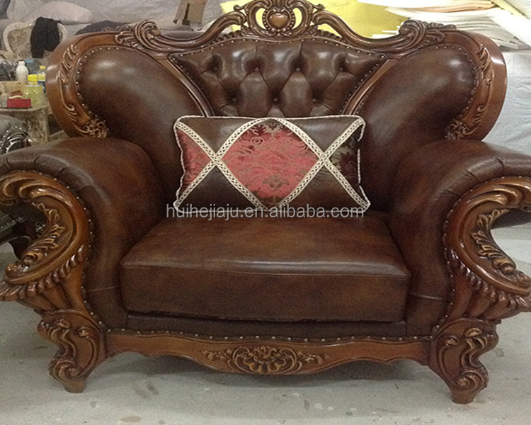 Custom Latest Design Leather Nordic Sofa Set,Leather Studded Sofa