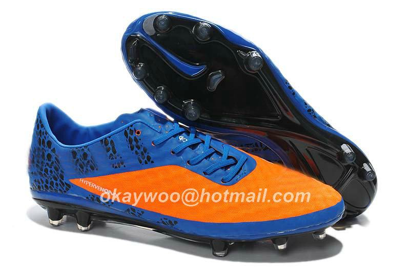 New 2014 Hypervenom Phantom FG Boots For Men Football Boots Soccer shoes Outdoor Sport Shoes_2