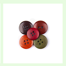 濃いグレーマット20lトップ高品質カラードーム型のヴィンテージバッグの装飾のための木製のボタン仕入れ・メーカー・工場