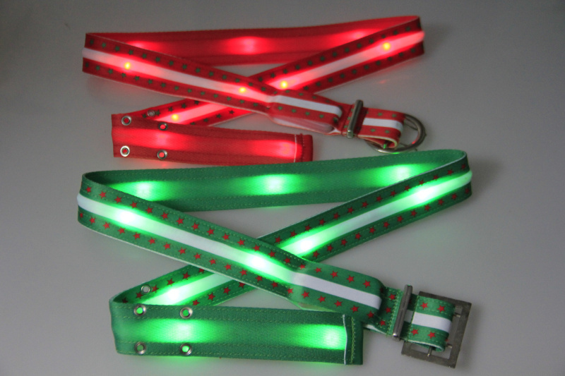 ledの点滅付きウエストベルト3モードと5色問屋・仕入れ・卸・卸売り