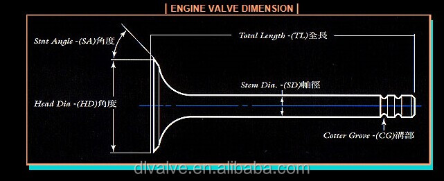 吸気・排気バルブマツダ用e30112111e30112121oem問屋・仕入れ・卸・卸売り