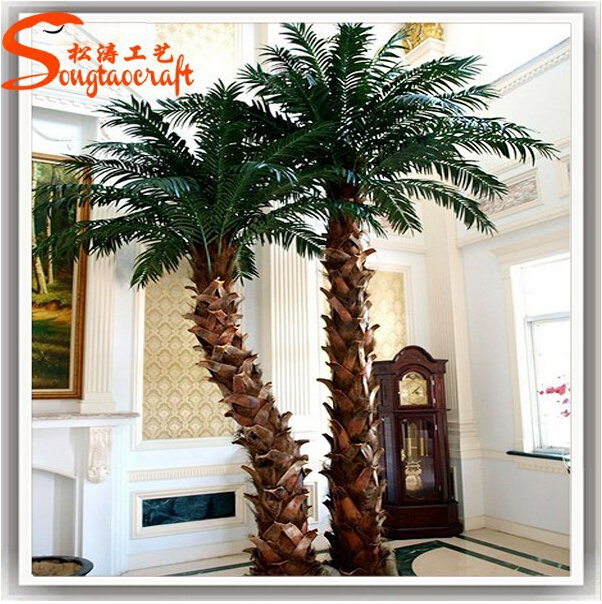 Preserved Outdoor Palm Tree Artificial Plastic Palm Trees Canada For