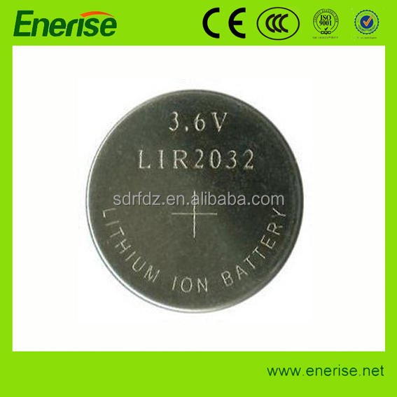 再充電可能なリチウムボタン電池3.6vlir2032ボタン電池ウォッチ仕入れ・メーカー・工場