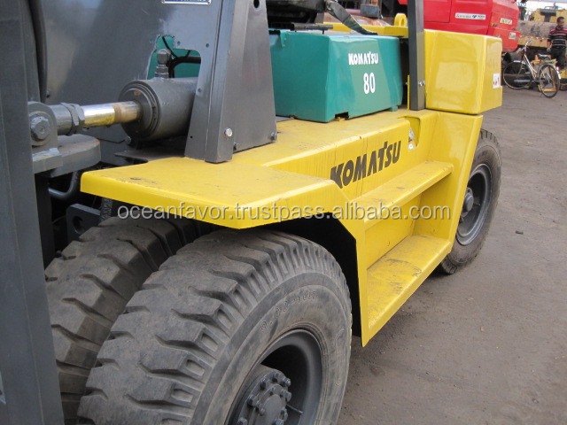 Used Komatsu FD80 Forklift for Sale - 8 Ton Japan Made