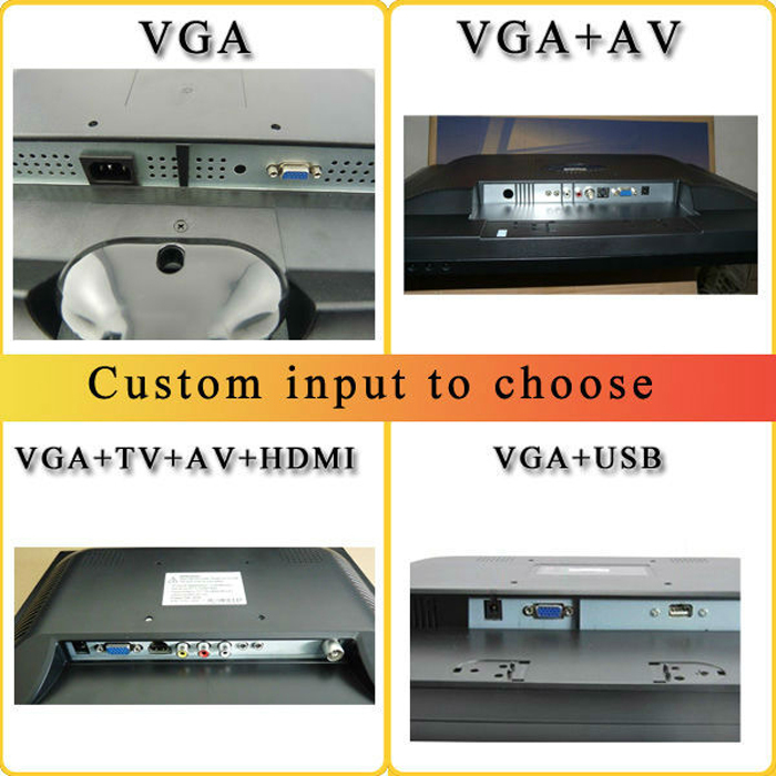 12インチ付きtft液晶モニターvgaコネクタ仕入れ・メーカー・工場