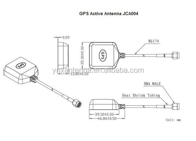 外部gpsアンテナ174アクティブ磁気rgケーブル3m1575.42mhzのusbコネクタ付き仕入れ・メーカー・工場