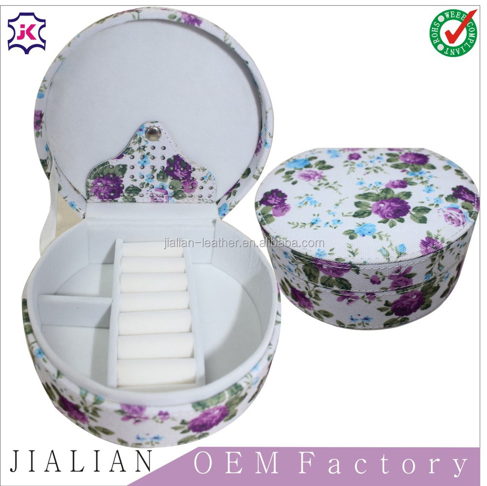 promotional luxury leather cosmetic gift box