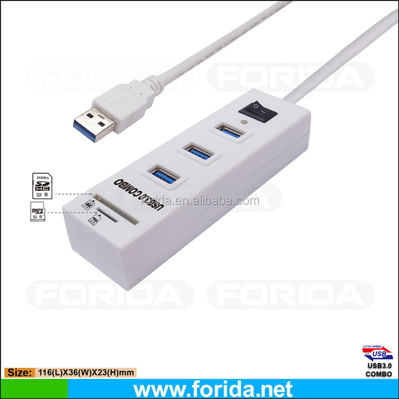 Usbハブのコンボsd/マイクロsdドライバ梳く人問屋・仕入れ・卸・卸売り