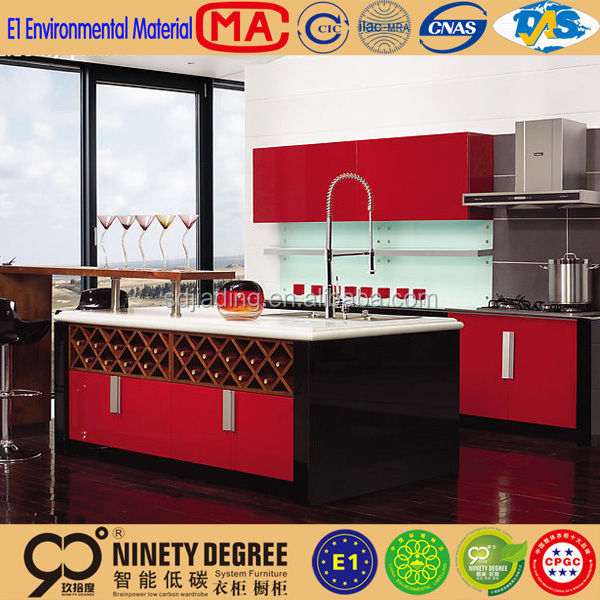 construction beautiful melamine kitchen cabinet dark chocolate
