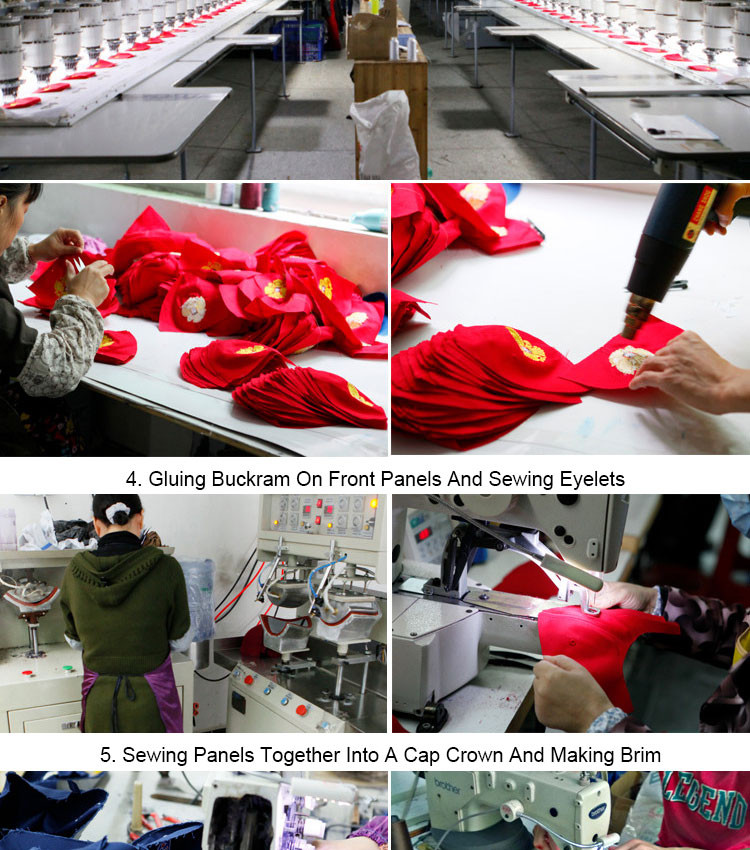 Guangjiaキャップ工場メーカー直接価格カスタム刺繍入りスナップバックキャップ用卸売仕入れ・メーカー・工場