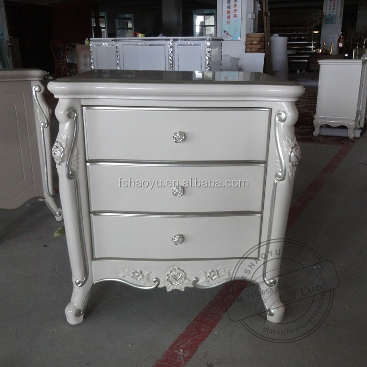 Royal Style Bedside Table With Rose Puller Buy Bedside Table