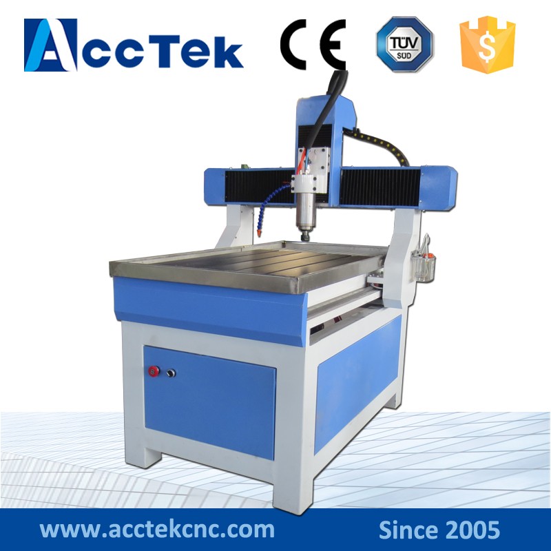 Acctekミニデスクトップ3d cncのルーター6090/小cnc彫刻切断機用木材、mdf、アクリル、石、アルミ仕入れ・メーカー・工場