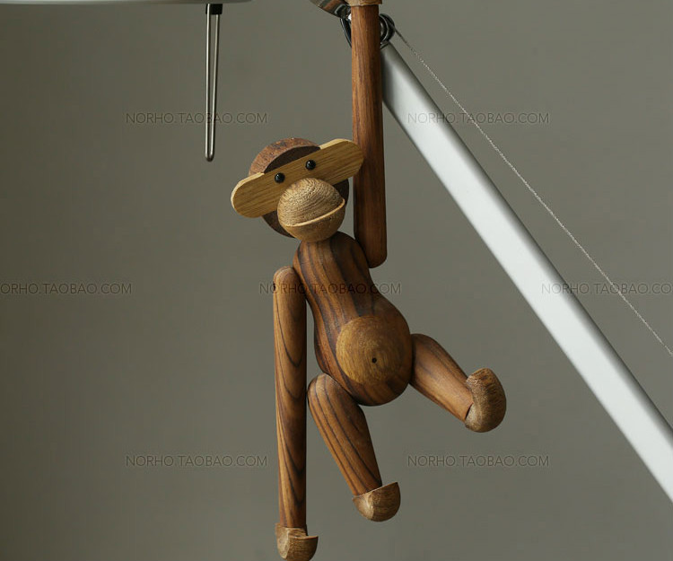 ケイパペットシリーズbojesenデンマーク木彫りの古典的なファニッシングの記事/少し腕を切る必要なお金問屋・仕入れ・卸・卸売り