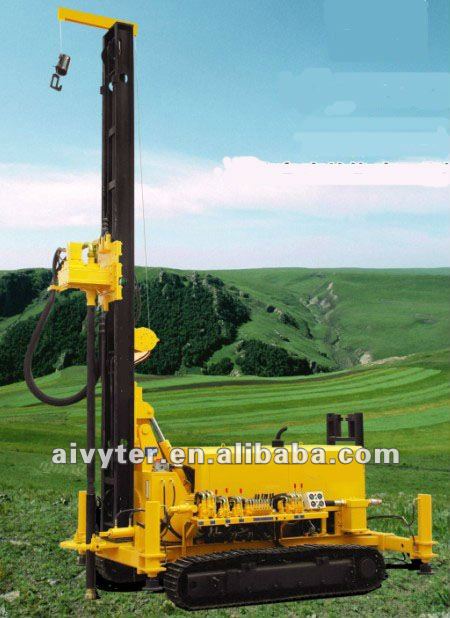 rotary (portable) rock blasting drilling rig