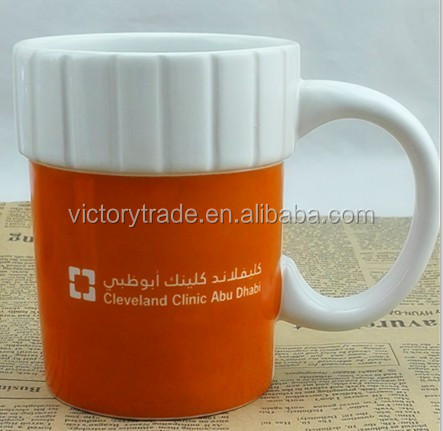 V-CM02 ボトル形状セラミック コーヒー マグ仕入れ・メーカー・工場