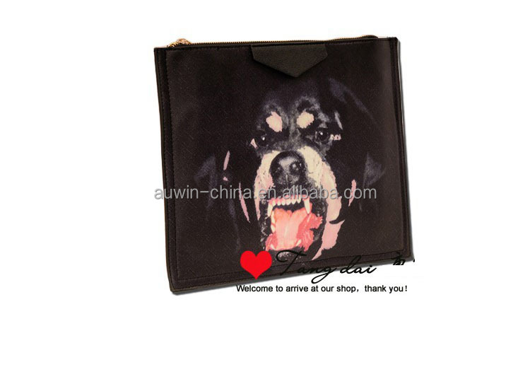 卸売ファッションの新しい到着した犬のパターンクロス- ボディイブニングバッグショルダーバッグクラッチメス犬問屋・仕入れ・卸・卸売り