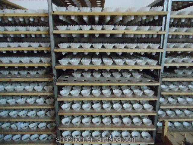 T-fでの一般的な水アヒルの羽毛羽根バドミントン中国で製造された仕入れ・メーカー・工場