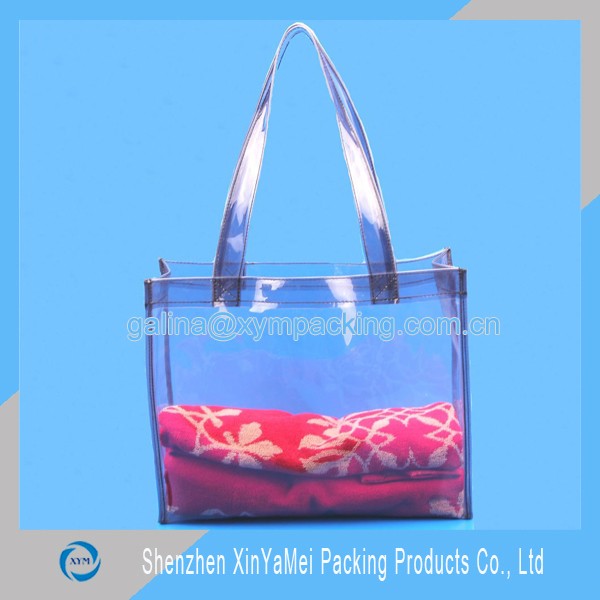 clear pvc shopping bags