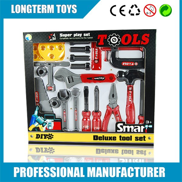 2015 Kids Tool Set Toys,Toy Mechanic Tool Box Set,Plastic Toy Tool Set