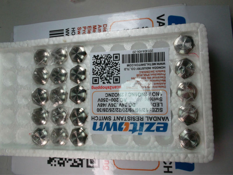 ステンレス鋼12mm2a1no良質中国のプッシュボタンスイッチのサプライヤ仕入れ・メーカー・工場
