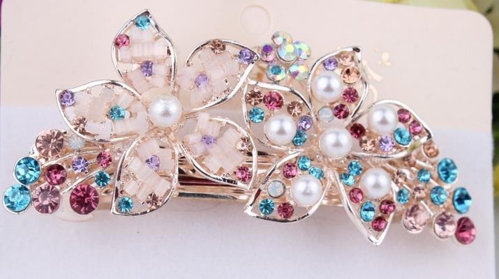 Fancy Fashion Elegant Crystal Stone Star Different Types Hair Grip