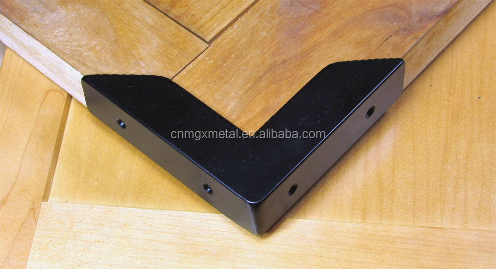 High Quality Stamping Black Powder Coated Steel Rustic Decorative
