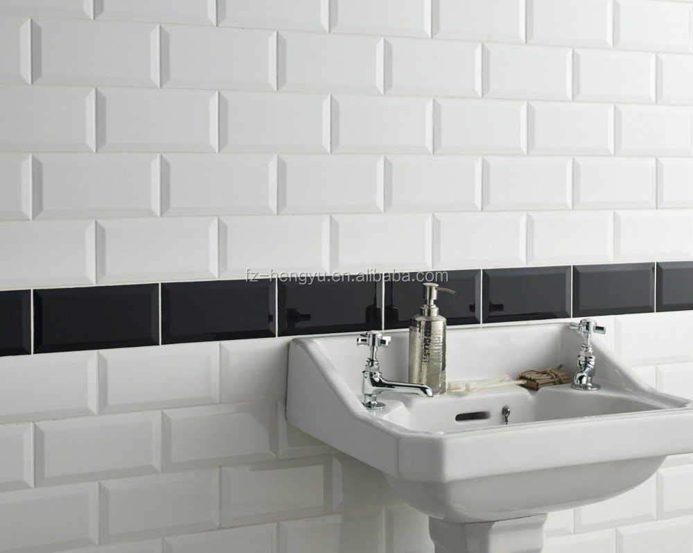 Céramique 100 x 200 mm metro noir cuisine carreaux de mur tuiles ...