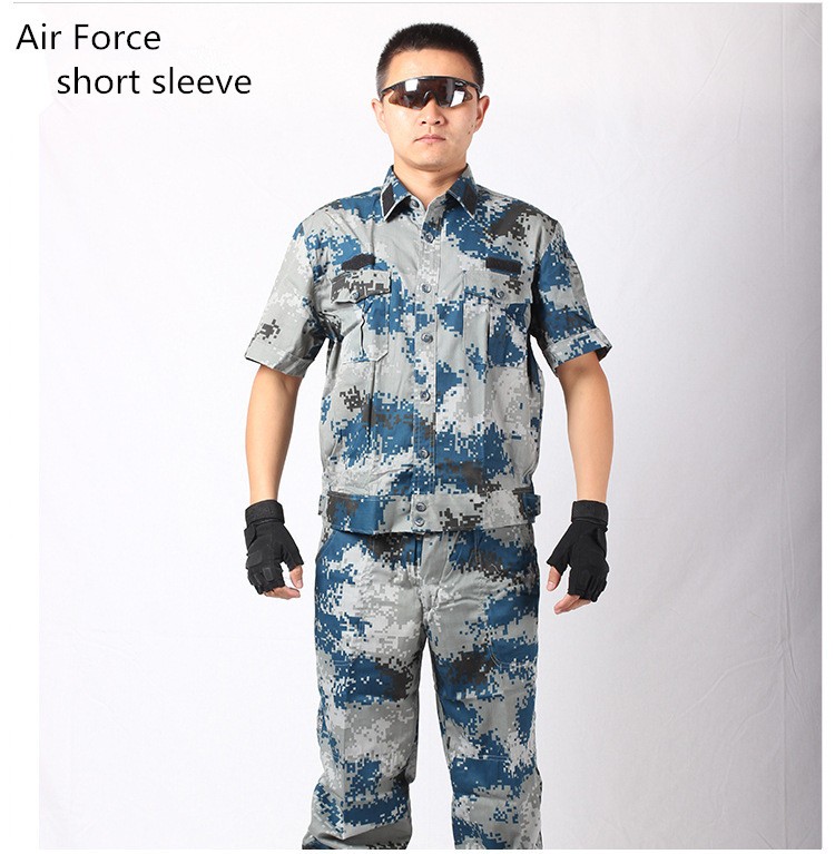 夏07空軍迷彩戦術戦闘制服軍事訓練のghillieスーツ仕入れ・メーカー・工場