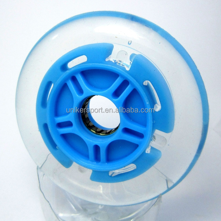 100mm*24mm、 点滅主導puの車輪、 プロのインラインスケートの車輪問屋・仕入れ・卸・卸売り